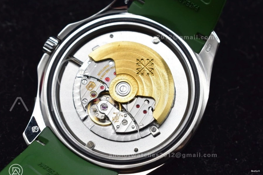 5168G Green 1:1 Green ZF SS Rubber Dial On Aquanaut Strap Best Edition 42mm 324CS 0109